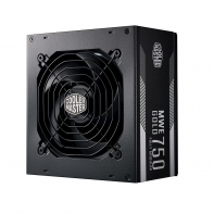 купить Блок питания CoolerMaster MWE Gold 850 850W Модульный, Вентилятор 12 см, 80PLUS Gold, Active PFC, КПД 90%  Диапазон работы 100-240V MPY-8501-AFAAG в Алматы фото 1