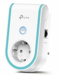 купить Повторитель беспроводной AC1200 Tp-Link RE360 <AC1200 Беспроводной двухдиапазонный усилитель беспроводной сигнала для подключения к настенной розетке, 867Mbps на 5GHz   300Mbps на частоте 2.4 ГГц, 802.11ac/a/b/g/n, 1 LAN 10/100/1000M, встроенная розе в Алматы фото 1