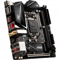 купить Материнская плата MSI MPG Z390I GAMING EDGE AC LGA1151 iZ390 2xDDR4 4xSATA3 RAID 2xM.2 HDMI DP mATX в Алматы фото 3
