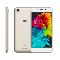купить Смартфон BQ-5008L Brave Золотой /  в Алматы фото 2