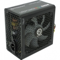 купить Блок питания, Thermaltake, Litepower RGB 550W (PS-LTP-0550NHSANE-1), 550W, ATX, APFC, 20 4 pin, 4 4pin, 5*Sata, 4*Molex, 1*FDD, 2*PCI-E 6 2 pin, Вентилятор 12 см, Подсветка RGB, Кабель питания, Чёрный в Алматы