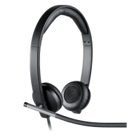 купить LOGITECH H650E CORDED HEADSET STEREO USB - EMEA в Алматы фото 3