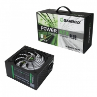 купить Блок питания ПК  650W GameMax GP-650<14cm fan, with APFC,1x24PIN,12V8pin(4 4),5xSATA,2xPCI-6 2PIN> в Алматы фото 2