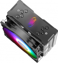 купить Кулер для процессора, Deepcool, GAMMAXX GT A-RGB, DP-MCH4-GMX-GTE2-ARGB, Intel 20XX/1200/11XX/1366 и AMD AM4/AM3+/AM3/AM2+/AM2/FM2+/FM2/FM1, TDP:150W, 1*120мм LED RGB (3-pin(+5V-D-G) или есть контроллер), 500-1650±10%, 64.5 CFM, 27.8 dB(A), 4pin в Алматы фото 2