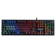 купить Клавиатура игровая Bloody B500N <USB, 1.8M, 7Color-RGB, Mecha-Like переключатели> в Алматы фото 2