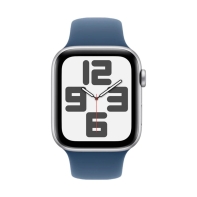 купить Смарт-часы Apple Watch SE GPS 40mm Silver Al Case with Denim Sport Band - S/M ( MXEC3QI/A ) в Алматы фото 1