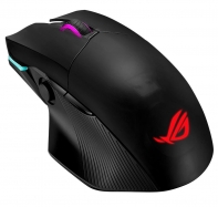 купить Беспроводная игровая мышь RGB P704 ROG CHAKRAM, 100 dpi - 16000 dpi, RF 2.4GHz + Bluetooth, Black в Алматы фото 2