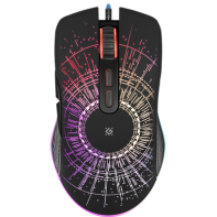 купить Мышь игровая Defender Sirius GM-660L RGB 7 кнопок 3200dpi черный в Алматы фото 1