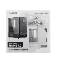 купить Case ATX midi tower Alseye, RAMS 1.0 Black-Type C, AS.07.0259, (без БП), black в Алматы фото 3