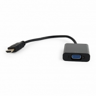 Купить Переходник HDMI-VGA Cablexpert A-HDMI-VGA-04, 19M/15F, провод 15см Алматы