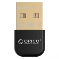 Купить Адаптер USB Bluetooth ORICO BTA-403-BK <BT4.0, 3Mbps, до 20M, BLACK> Алматы