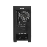 купить Корпус Montech AIR 100 ARGB (B) Micro-ATX/Mini-ITX 2xUSB3.0 1xUSB2.0 1xAudio 1xMic Черный в Алматы фото 3