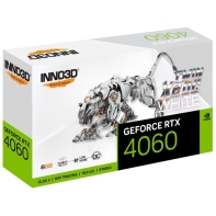 купить Видеокарта Inno3D GeForce RTX4060 TWIN X2 OC WHITE, 8G GDDR6 HDMI 3xDP N40602-08D6X-173051W в Алматы фото 2