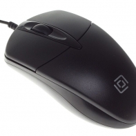 купить Мышь Oklick 275M черный оптическая (1000dpi) USB (2but) в Алматы фото 1