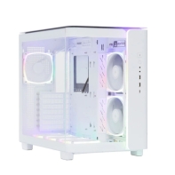 Купить Корпус Montech KING 95 PRO (W) ATX/Micro-ATX/Mini-ITX 2xUSB3.0 1xType-C 1xAudio 1xMic Белый в Алматы