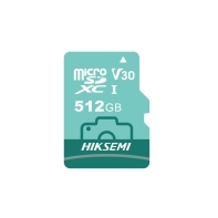 купить MemoryCard microSDXC 512GB, Hiksemi NEO LUX HS-TF-D3/512G (Hikvision), V30 в Алматы фото 1