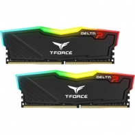 купить ОЗУ Team Delta R 32Gb (16GBx2)/3600 CL18, 1.2V, RGB, Aura Sync, Black, TF3D432G3600HC18JDC01 в Алматы фото 1