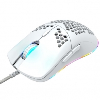 купить CANYON,Gaming Mouse with 7 programmable buttons, Pixart 3519 optical sensor, 4 levels of DPI and up to 4200, 5 million times key life, 1.65m Ultraweave cable, UPE feet and colorful RGB lights, White, size:128.5x67x37.5mm, 105g в Алматы фото 2