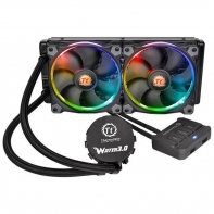 купить Водяное охлаждение Thermaltake Water 3.0 Riing RGB 240, CL-W107-PL12SW-A в Алматы фото 1