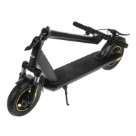 купить Электросамокат HIPER Triumph T105 Black, приложение IoT, колеса 10&rdquo; шины надувные шины, 400 Вт мотор, батарея 10,4Ач(36В,375Втч), до 25кмч, передний амортизатор, черный в Алматы фото 3