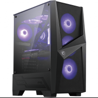 купить Компьютерный корпус MSI MAG FORGE 101M ATX/mATX/Mini-ITX 2x3.5*, 3x2.5*, 2xUSB 3.2 Gen1, Audio, Mic, Mid-Tower, 3+1 Fan Incuding в Алматы фото 1