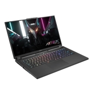 купить Ноутбук Gigabyte AORUS 17H BXF, i7-13700H, RTX 4080 12Gb, FHD 360Hz, 2x8Gb, M.2x1Tb, W11H AD в Алматы фото 1