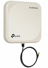 Купить Антенна yagi наружная Tp-Link TL-ANT2414A <14dBi, 2.4GHz, Outdoor, Directional Antenna, cable 1m. CFD-200, RP-SMA Male> Алматы
