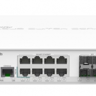 купить Сетевой коммутатор MikroTik CRS112-8G-4S-IN 8xGigabit LAN, 4xSFP, Router OS L5, desktop case в Алматы фото 1