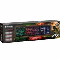 купить Клавиатура игровая Defender Arx GK-196L RU, черный в Алматы фото 3