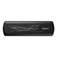 купить Внешний SSD диск Apacer 512GB AS722 Черный AP512GAS722B-1 в Алматы