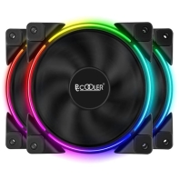 Купить Вентилятор для корпуса PCCooler CORONA 3-IN-1 FRGB KIT 3x120mm 1000-2000 ± 10% RPM  Black Алматы