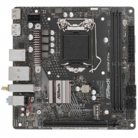 купить Материнская плата ASRock H410M-ITX/AC LGA1200 2xDDR4 4xSATA 1xUM.2 HDMI DP WiFi mATX в Алматы фото 1