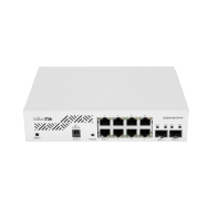 Купить Switch 8 port MikroTik CSS610-8G-2S+IN,10/100/1000, PoE, SFP в Алматы