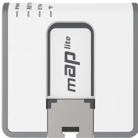 купить Маршрутизатор MikroTik RBmAPL-2nD mAP lite with 650Mhz CPU, 64MB RAM, 1xLAN, built-in Dual Chain 2.4Ghz 802.11bgn Dual Chain wireless with integrated в Алматы фото 1