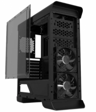купить Корпус ПК без БП GameMax Elysium Black G503X <ATX, 2x120, 1x5.25, 2x3.5, 2x2.5, 3xUSB, Audio, 400x185x470mm> в Алматы фото 3