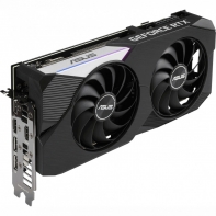 купить Видеокарта ASUS DUAL-RTX3070-8G-V2, Dual fan, 8Gb/256bit GDDR6, 2xHDMI 2.1, 3xDP 1.4a, HDCP, BOX в Алматы фото 1