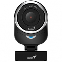купить GENIUS QCam 6000, black, Full-HD 1080p webcam, universal clip, 360 degree swivel, USB, built-in microphone, rotation 360 degree, tilt 90 degree в Алматы фото 2