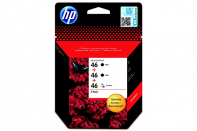купить Картридж HP Europe/F6T40AE/Чернильный/№46/2 черных и 1 цветной/0 мл/HPS в Алматы фото 1