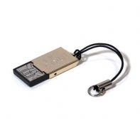 купить Картридер, Deluxe, DCR003BK, Поддержка карты MicroSD/MicroSDHC, USB 2.0, Чёрный в Алматы фото 2
