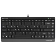 купить Клавиатура A4tech FK-11-BLACK/GREY Fstyler USB <86 клавиш, 150см, FN 12 мултимедийных клавиш> в Алматы фото 1