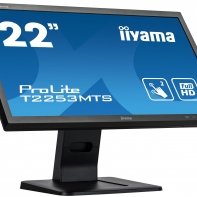 купить Монитор LCD 21.5** [16:9] 1920х1080(FHD) TN, nonGLARE, TOUCH, 250cd/m2, H170&deg;/V160&deg;, 1000:1, 12М:1, 16.7M, 2ms, VGA, DVI, HDMI, USB-Hub, Tilt, Speakers, 3Y, Black в Алматы фото 1