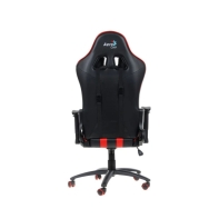 купить Кресло геймерское Aerocool AC120 AIR-BR, регул. высоты, подлокотник, 150 кг, Black-Red в Алматы фото 3