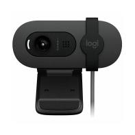 купить LOGITECH Brio Webcam 105 Full HD 1080p - GRAPHITE - USB в Алматы фото 1
