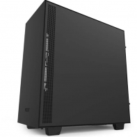 купить Корпус NZXT H510i  CA-H510i-B1 Compact Mid Tower Black/Black Chassis withSmart Device 2, 2x 120mm Aer F Case Fans, 2x LED Strips andVertical GPU Mount в Алматы фото 1