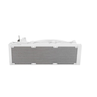 купить Водяное охлаждение для CPU Montech HyperFlow ARGB 360 (W) TDP 320W 3x120 115x-1851/AM3-AM5 White в Алматы фото 2