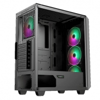 купить Корпус ПК без БП GameMax Revolt <ATX, 1x120mmRGB, USB2.0x2, USB3.0x1, 400x185x470mm> в Алматы фото 4