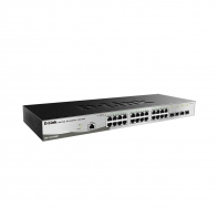 купить D-Link коммутатор DGS-1210-28/ME управляемый  2 уровня с 24 портами 10/100/1000Base-T и 4 портами 1000Base-X SFP (RAM 256Mb) в Алматы фото 1