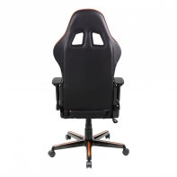 купить Игровое компьютерное кресло, DX Racer, OH/FH08/NO, ПУ экокожа, Вид наполнителя: губчатая пена высокой плотности (52 кг/м?), Металлическая основа кресла, Механизм качания: топ-ган, Прорезиненные колеса в комплектации, Черный-оранжевый в Алматы фото 3