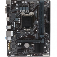 купить Материнская плата GIGABYTE H410M-H, LGA1200, H410, PCI-E, D-SUB+HDMI, 4xSATA, 2DDR4, MATX в Алматы фото 1