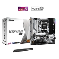 купить Материнская плата ASRock B650M PRO RS WIFI AM5 4xDDR5 4xSATA3 3xM.2 HDMI DP mATX в Алматы фото 2